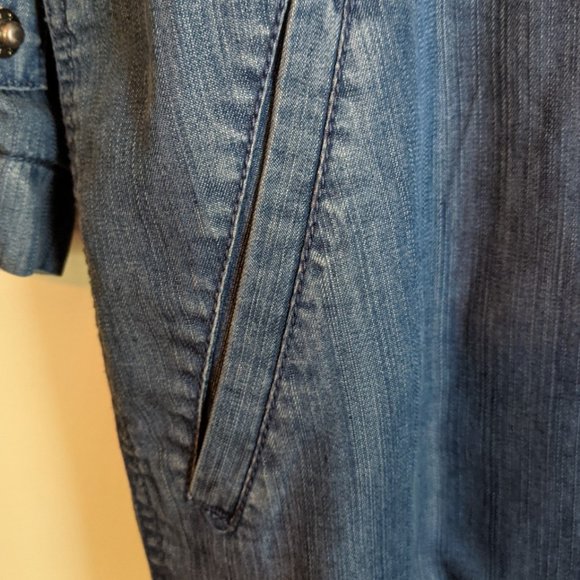 NWOT My Anorak Chambray Jacket from Evereve - Picture 8 of 13